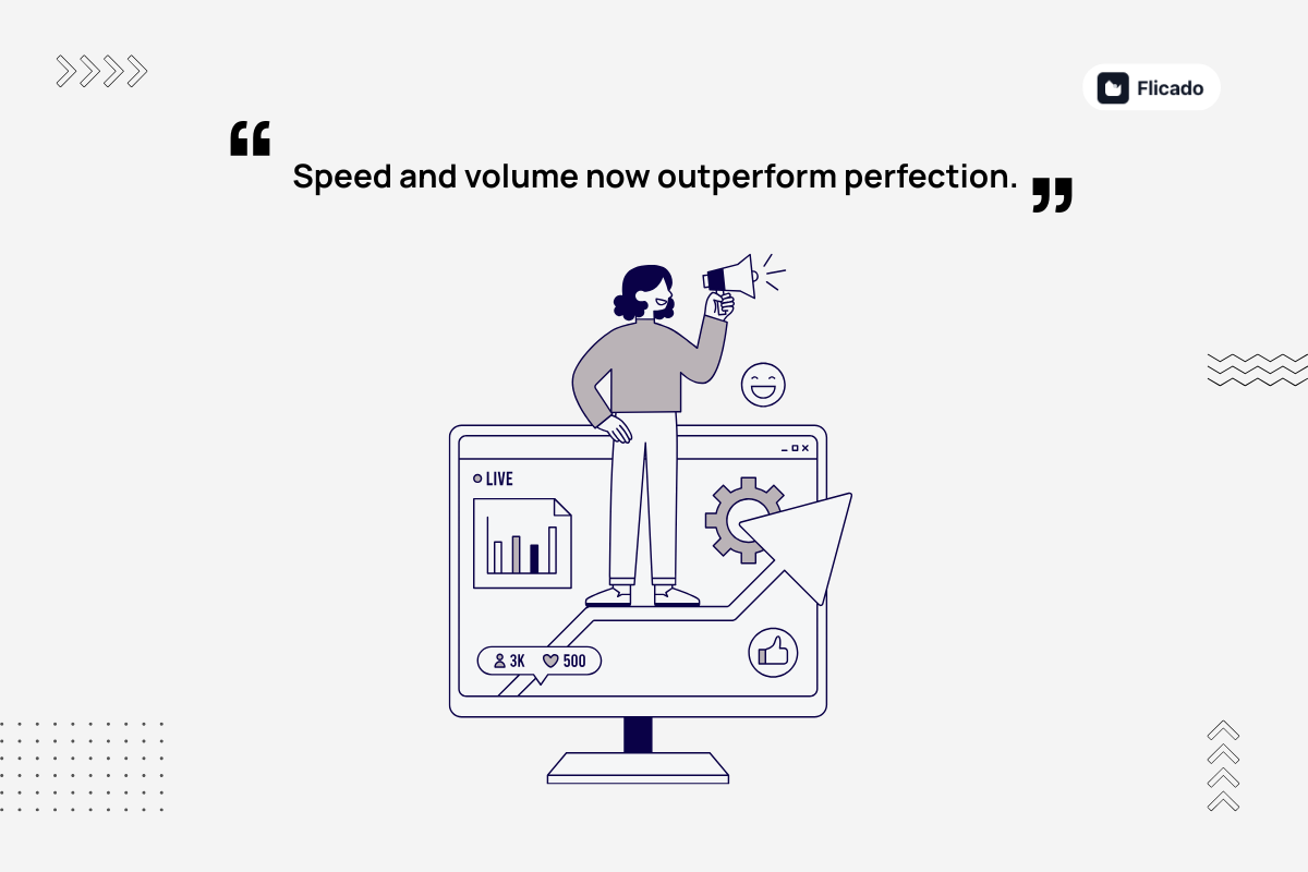 Creative volume and rapid iteration in AI marketing